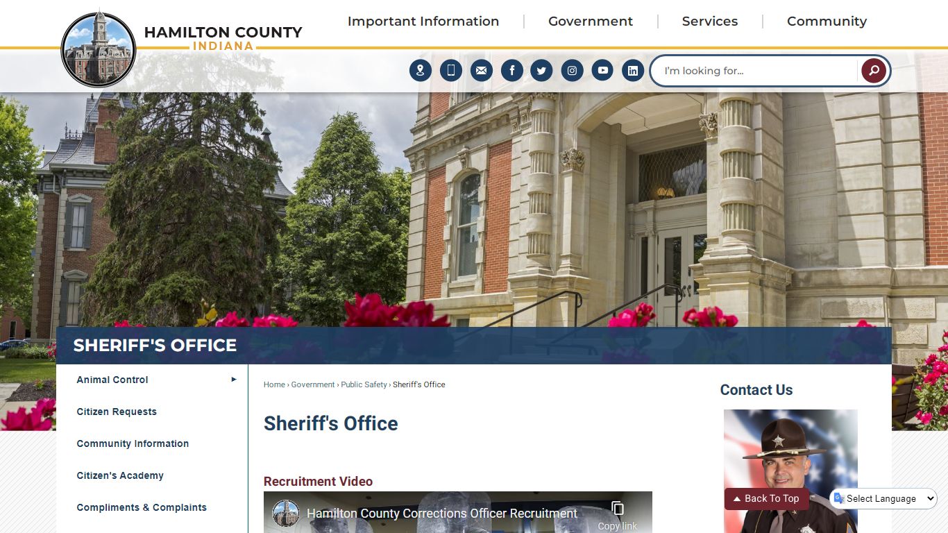 Sheriff's Office | Hamilton County, IN